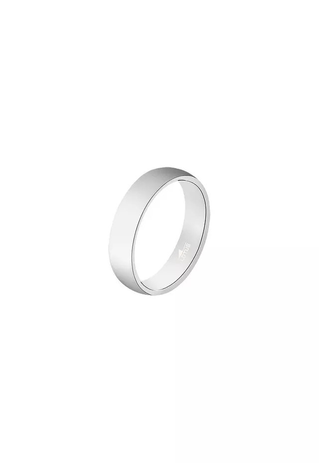 Anillo banda lisa de acero