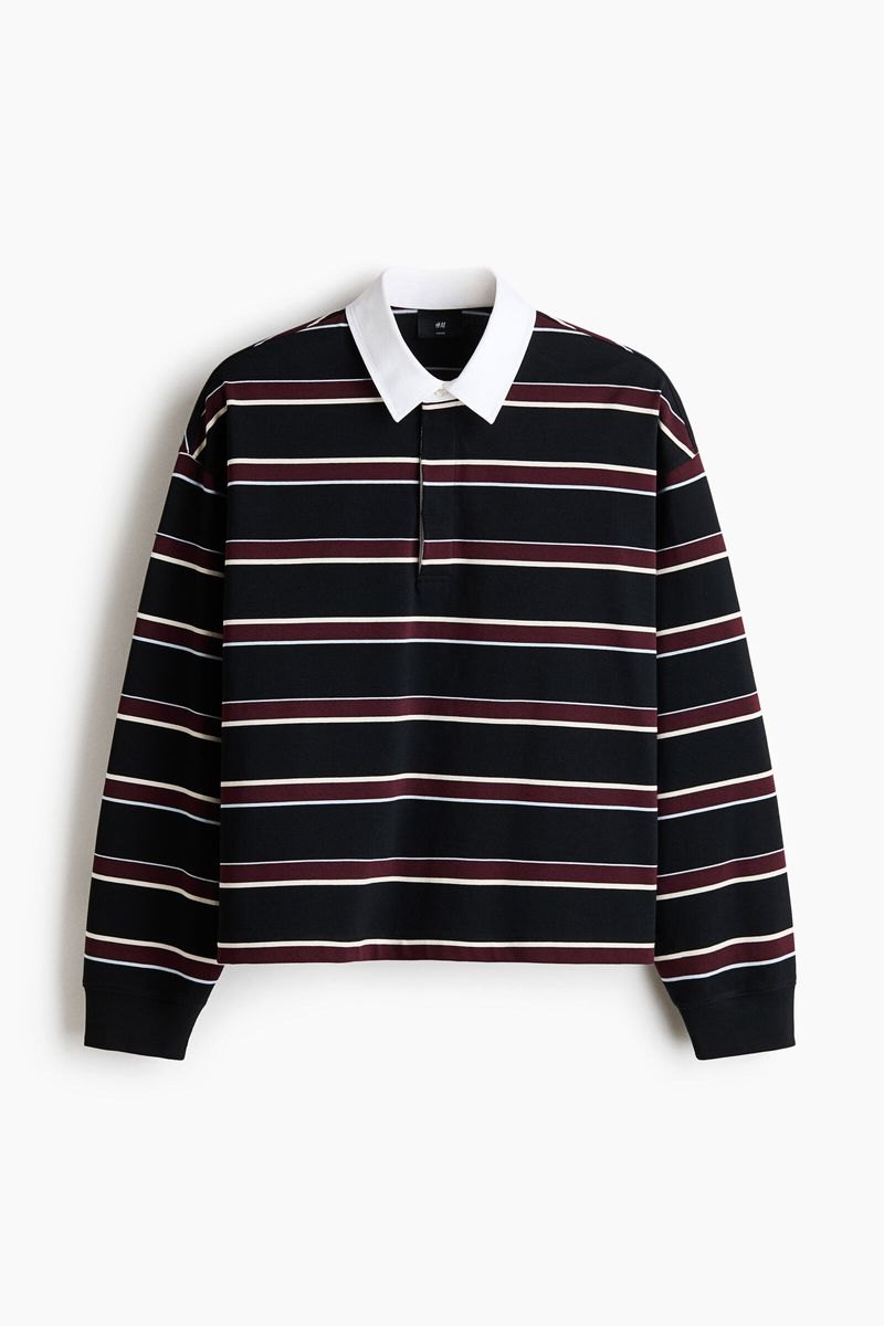 Polera polo de rugby Loose Fit