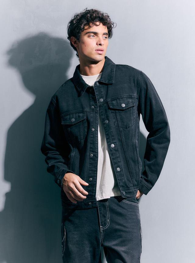 Chaqueta Trucker de Mezclilla Slim Fit