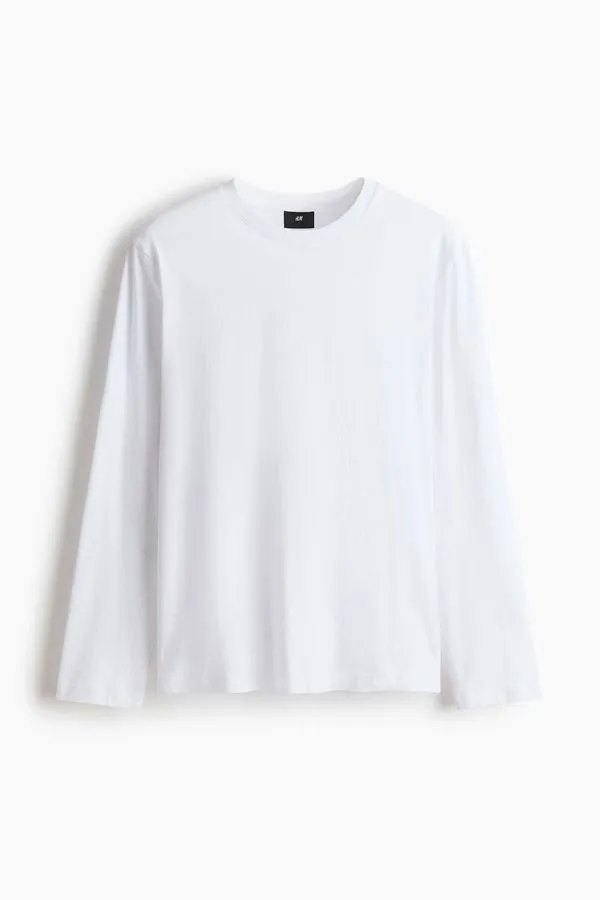 Polera de punto manga larga Regular Fit