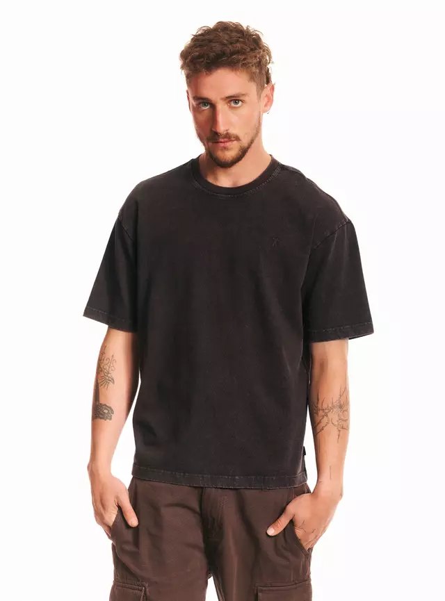 Polera Boxy Lavada