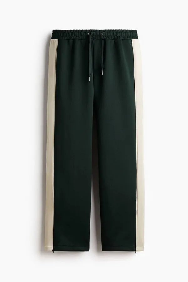 Pantalón con franjas laterales Relaxed Fit